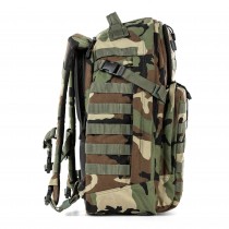 5.11 Rush 24 (Woodland), Backpacks are available in all shapes and sizes, and they share a common design goal in mind - helping you carry what you need easily, whilst keeping your essential gear close at hand